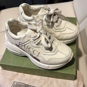 Gucci Toddler Rython Shoes Like New